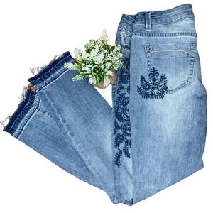 Nanette Embellished Skinny Jean  Sz: 2